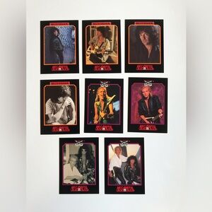 MegaMetal Mega Metal 1991 Billy Squier + McAuley Schenker Group Card Set Lot